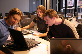Students on a Laptop 3 students working on a laptop