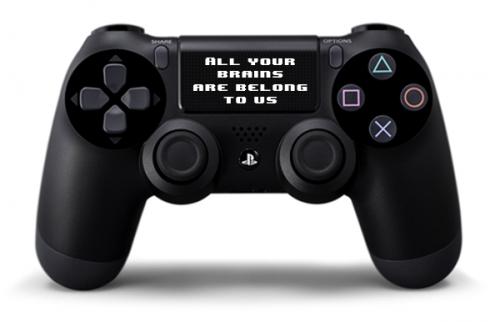 Game controller Black Playstation controller
