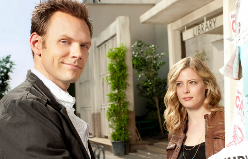 Jeff and Britta Photo of Jeff and Britta from the sitcom Community